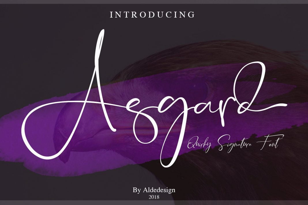 Asgard Display Font
