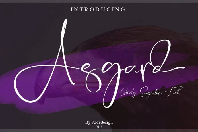 Asgard Display Font