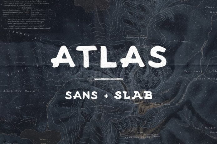 Atlas Sans and Slab Font