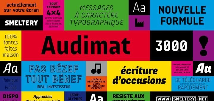 Audimat 3000 Font Free Download