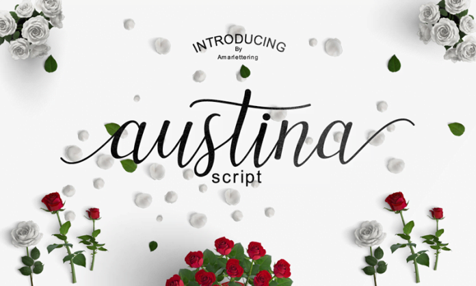 Austina Script Font