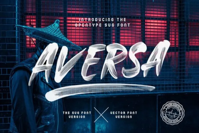 Aversa SVG Font