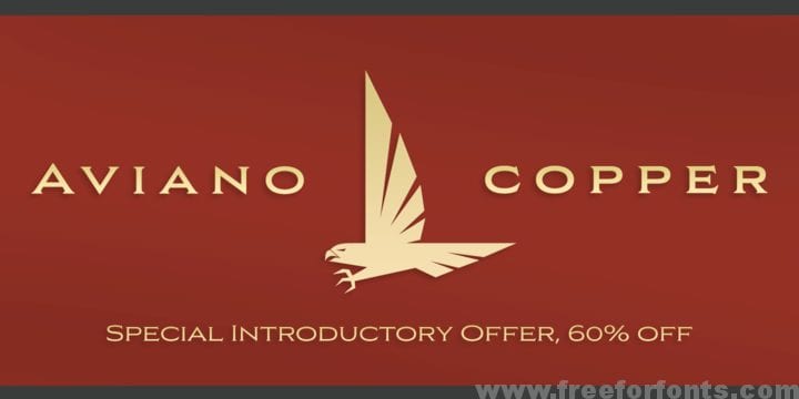 Aviano Copper Font Free Download