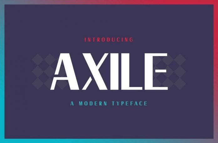 Axile Typeface Fonts