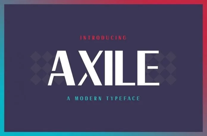 Axile Typeface Fonts