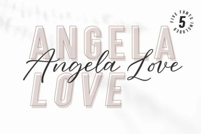 Angela Love Font