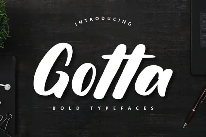 Gotta - Bold Font