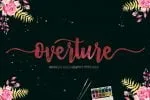 Overture Script Font