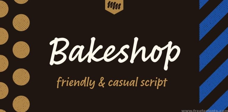 Bakeshop Font
