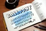 Balloony Font