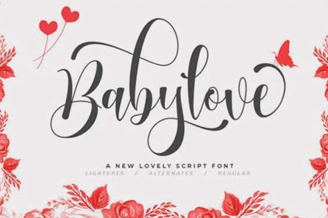 Babylove Font