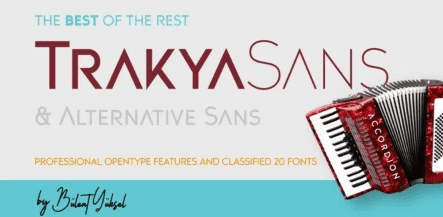 Trakya Sans Font Family