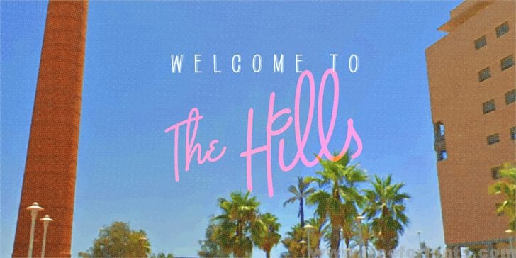The Hills PERSONAL USE ONLY font