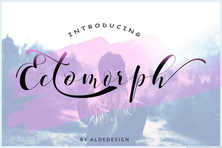 Ectomorph Script Font