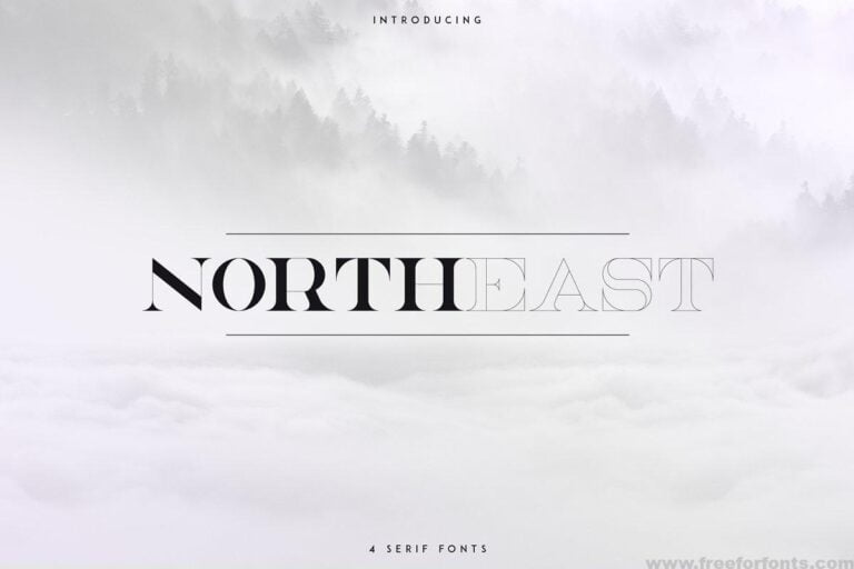 NorthEast Font Family