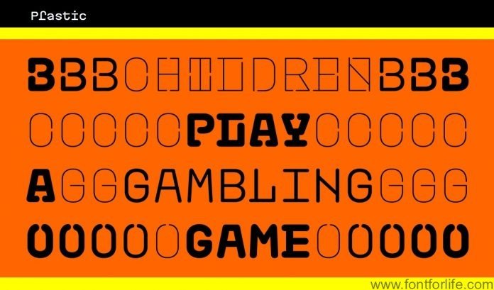 Plastic Font