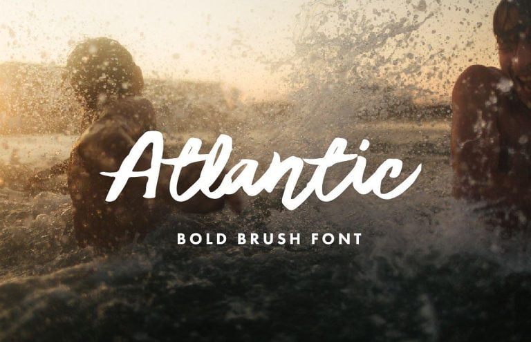 Atlantic – Bold Brush Font free download