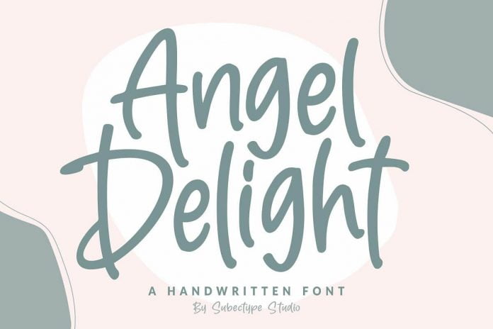 Angel Delight Handwritten Font