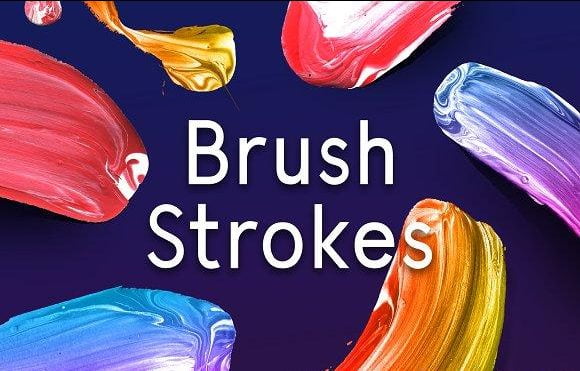 Paint Brush Strokes PNG