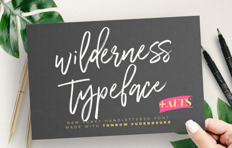 Wilderness Typeface free download