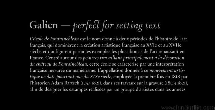 Galien Font