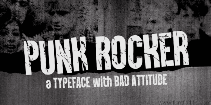PunkRocker Font