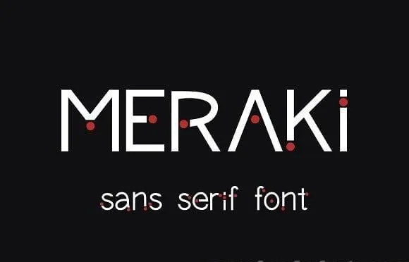 Meraki font