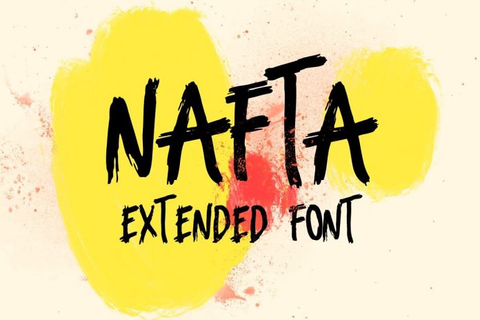 Nafta Extended Marker Font