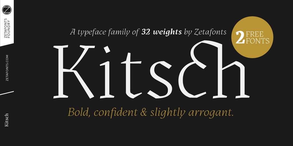 Kitsch Font Family