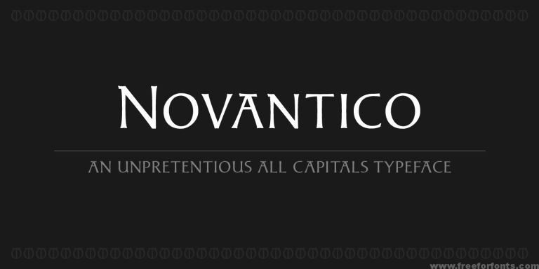 Novantico Font