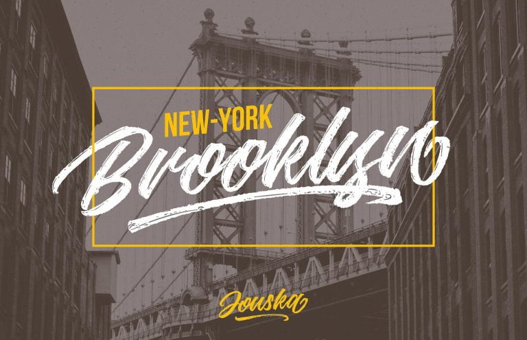 Jouska Textured Brush Script free download