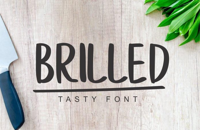 Brilled Font – Delicious Font