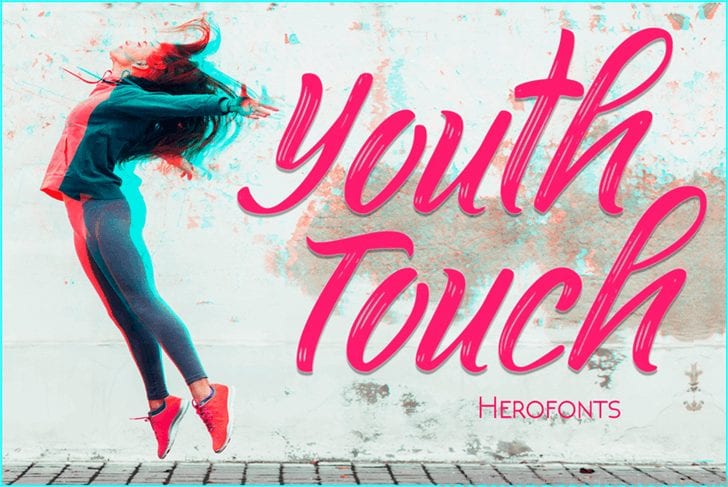 Youth Touch DEMO font