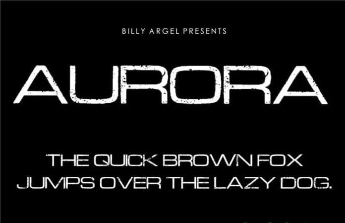 AURORA font