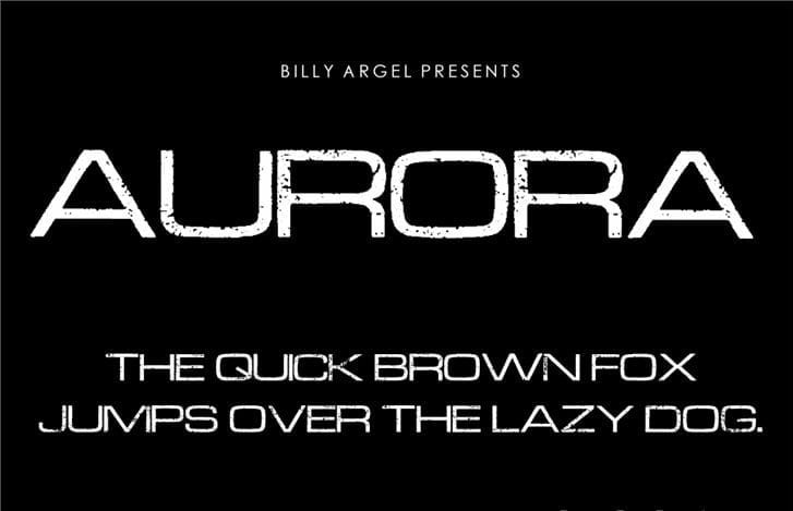 AURORA font