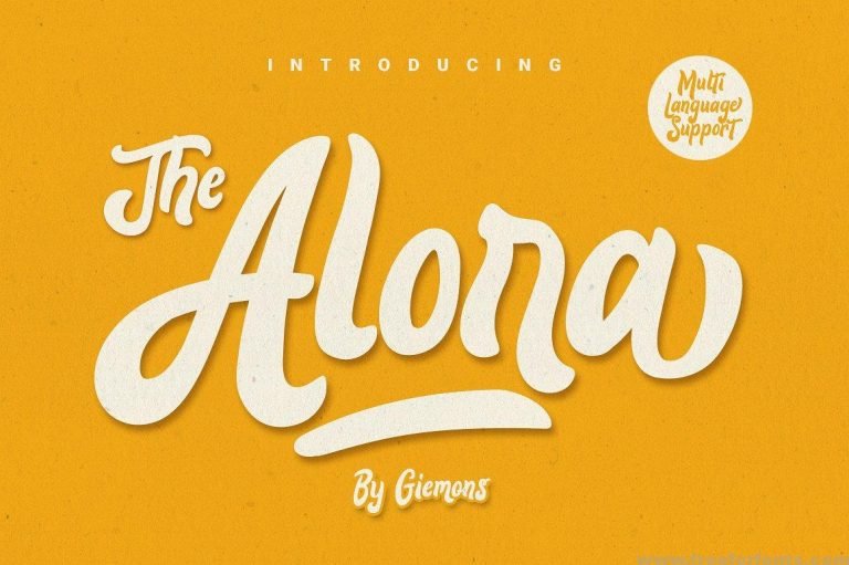 Alora Typeface Free Download