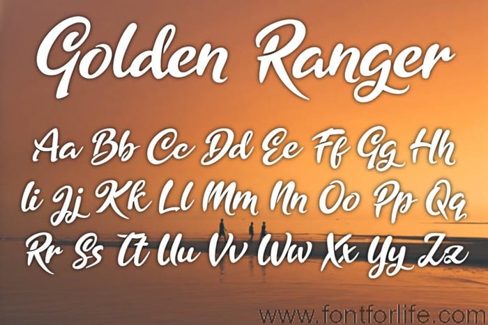 Golden Ranger Font