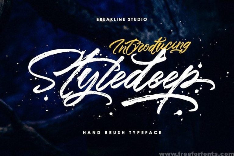 Styledeep Free Fonts Download