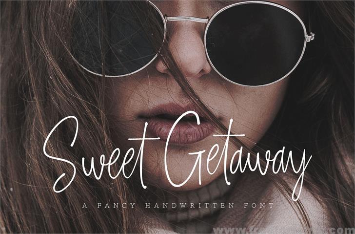 Sweet Getaway DEMO font