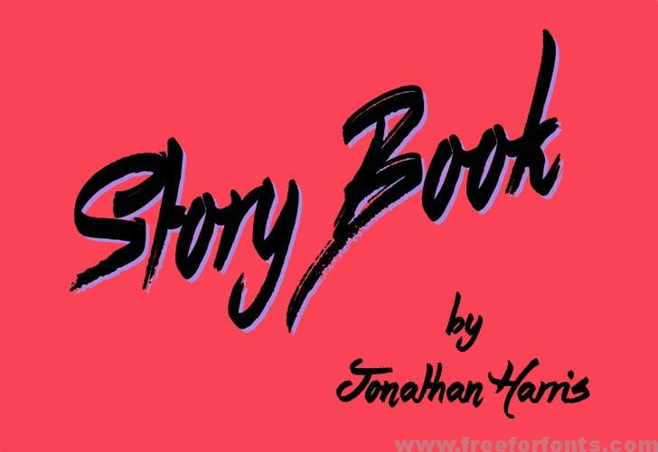 Story Book font