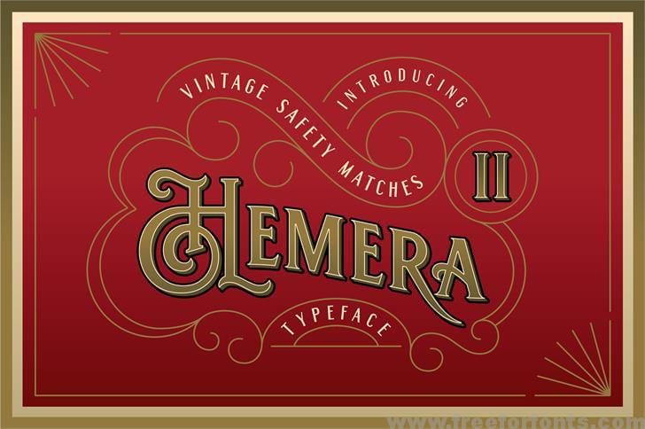 Hemera II DEMO font