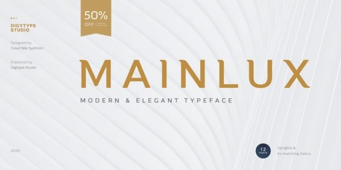 Mainlux Font Family