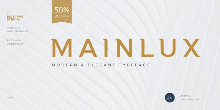 Mainlux Font Family