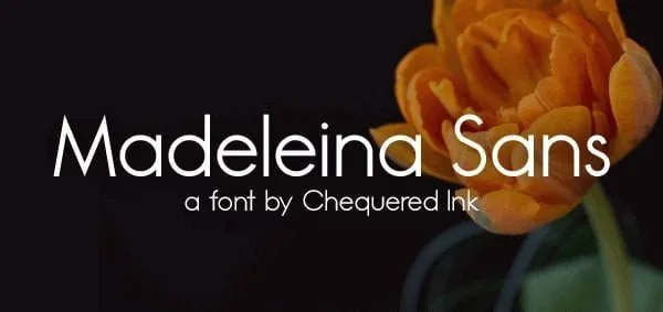 Madeleina Sans Font