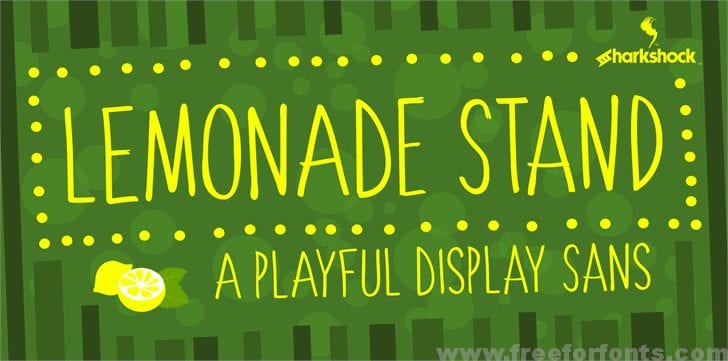 Lemonade Stand font