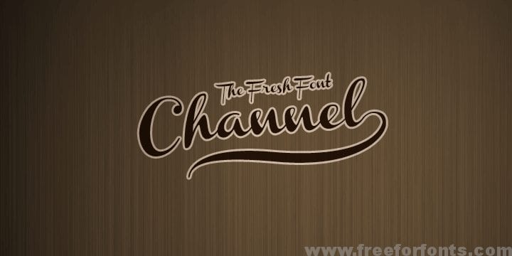 Channel font