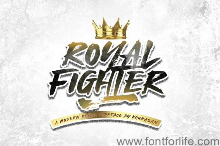 Royal Fighter Font