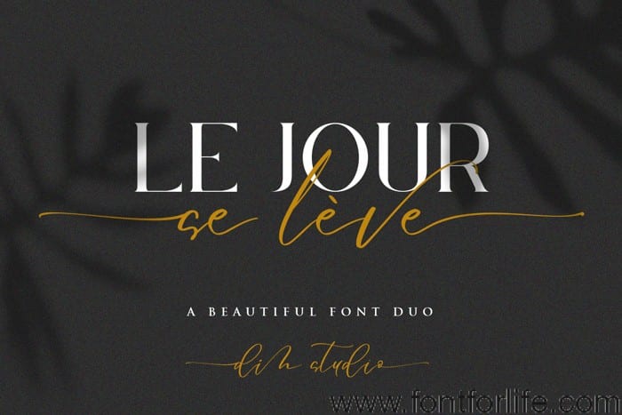 Le Jour Serif Font