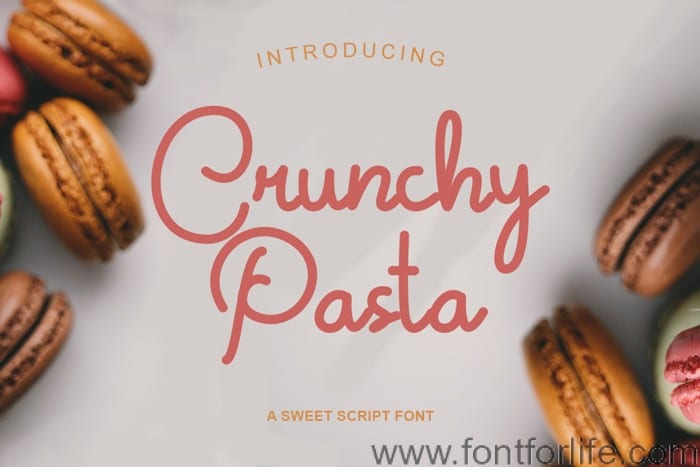 Crunchy Pasta Font
