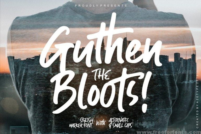 Guthen Bloots + 2 Stylish Alternates